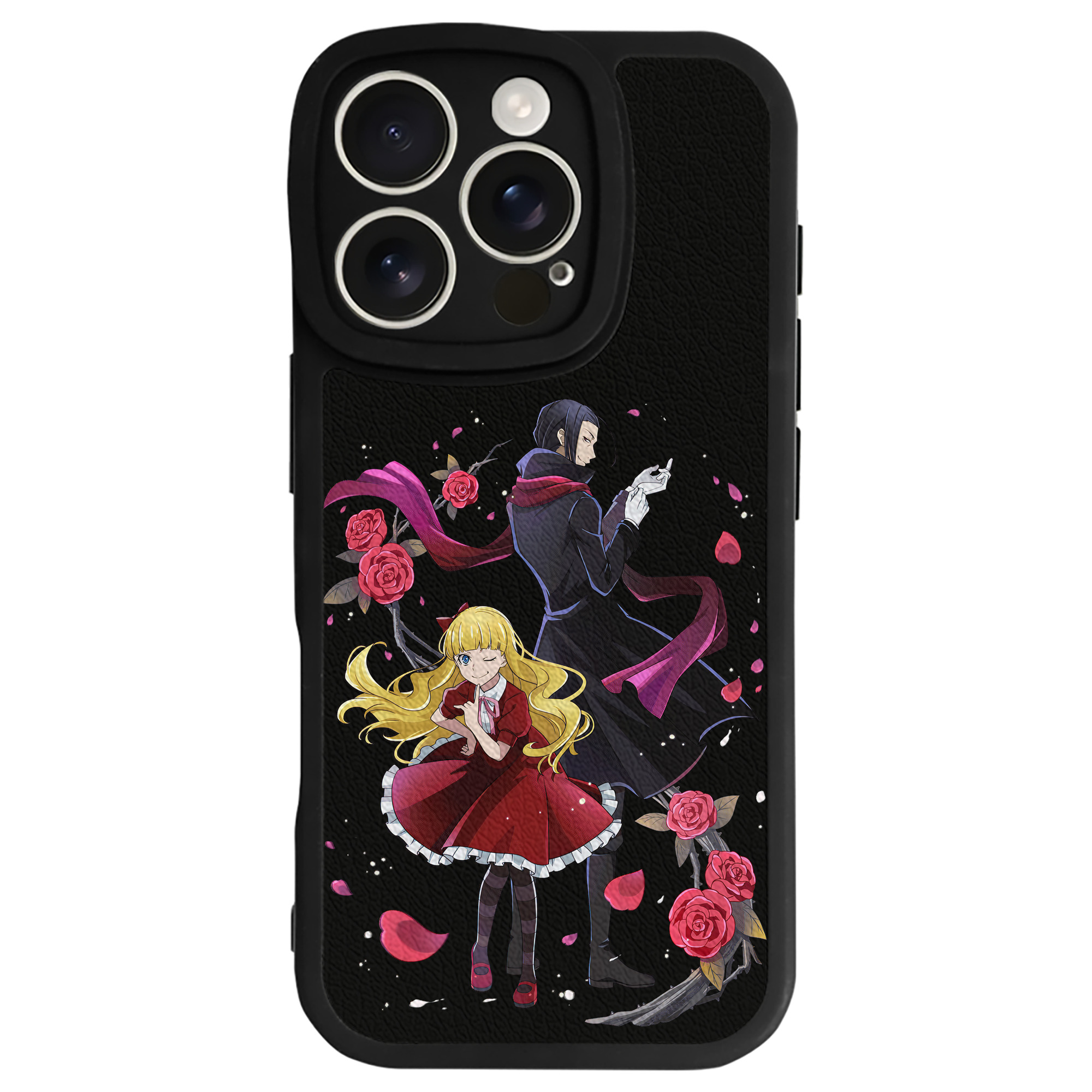 （画像用） 文豪ストレイドッグス Bungo Stray Dogs 【iPhone 16シリーズ対応】シリコンスマホケース（レザー調） 材質：シリコン